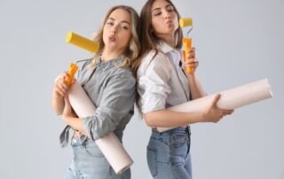 Glasweefselbehang Nederland.