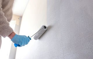 Glasvezelbehang sauzen.