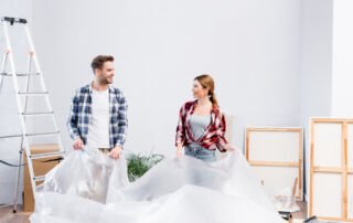 Glasweefselbehang kitten.