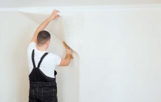 Glasweefselbehang lijm.