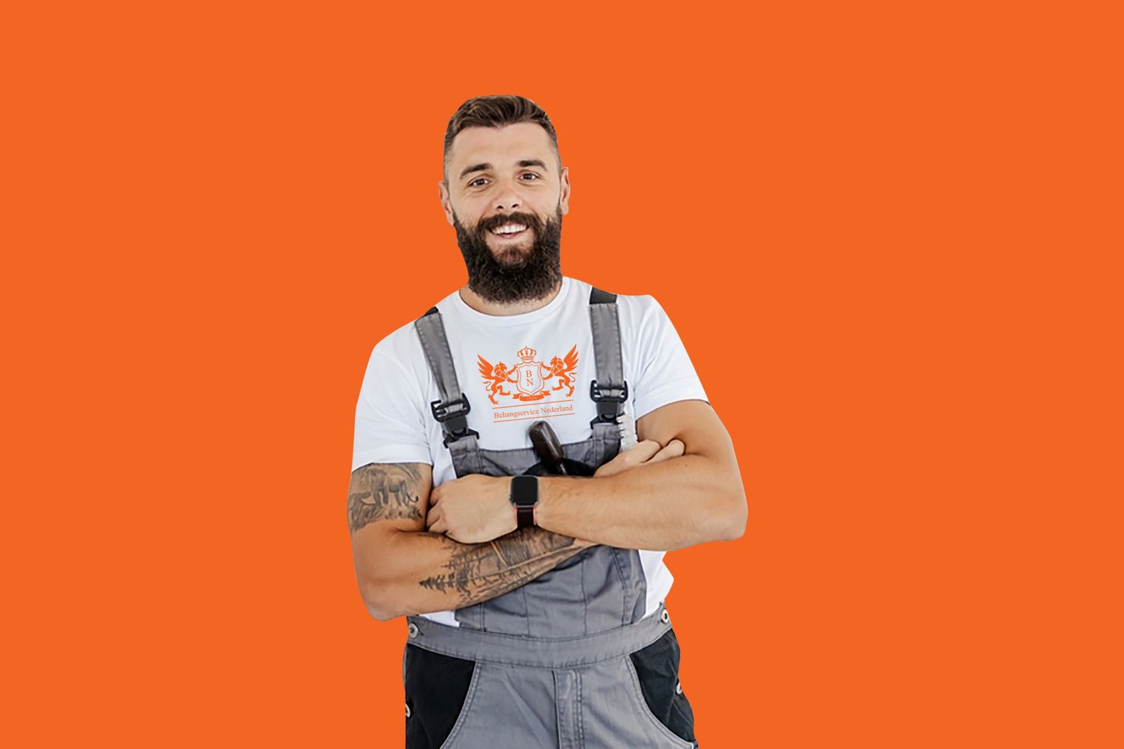 Glasweefselbehang aanbrengen inclusief schilderen